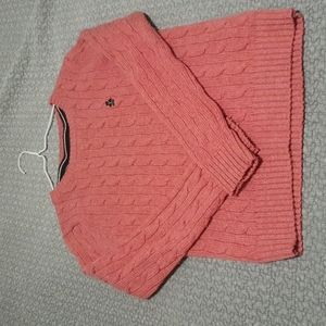 Teenie Weenie Pink Cable Sweater
